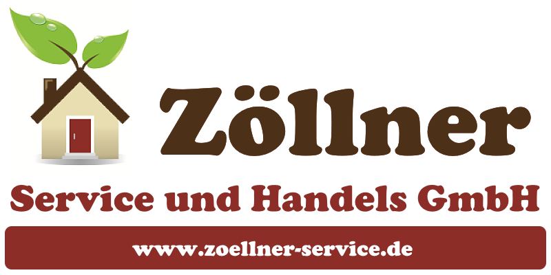 Zöllner Service und Handels GmbH - Schriftzug Logo Visitenkarte