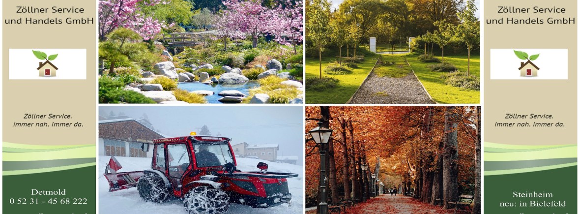 Zöllner Service und Handels GmbH - Detmold - 4 Jahreszeiten - immer nah - immer da.